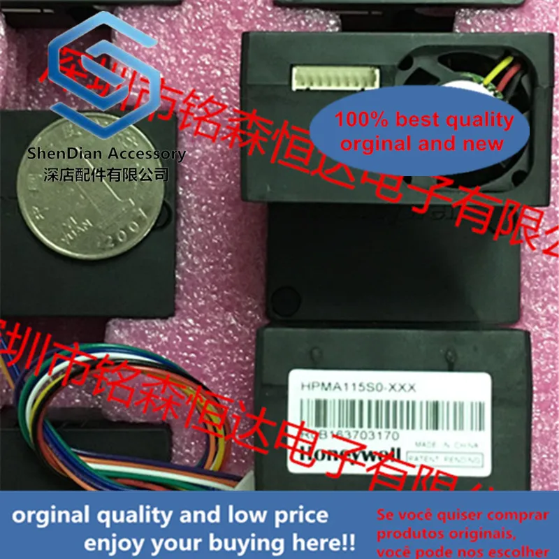 1Pcs 100% Asli Baru PM2.5 Sensor Debu Laser Hpma115s0-xxx Totem Deteksi Sabuk Di Saham