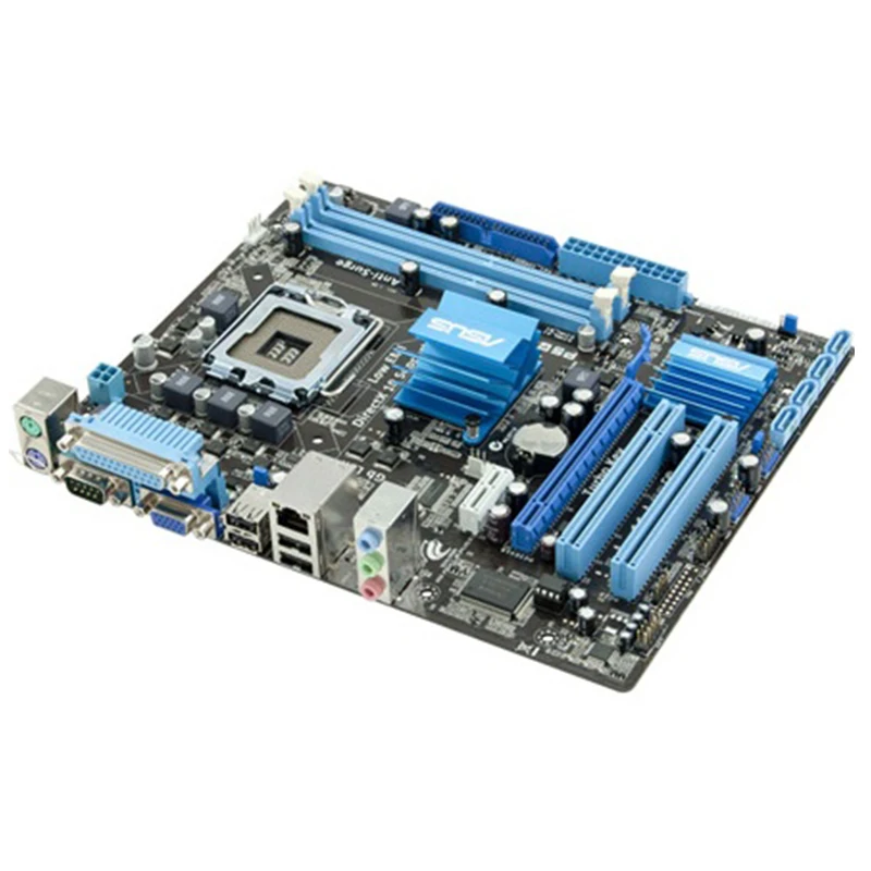 LGA 775 ASUS P5G41T-M LX V2 Motherboard DDR3 8GB G41 P5G41T-M LX V2 Desktop Systemboard Mainboard PCI-E X16 VGA P5G41T Used