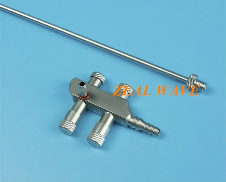 Laparoscopic Instruments Laparoscopic Suction Tube Spring Laparoscope Aspirator Tee Irrigator Push-Type Aspirator