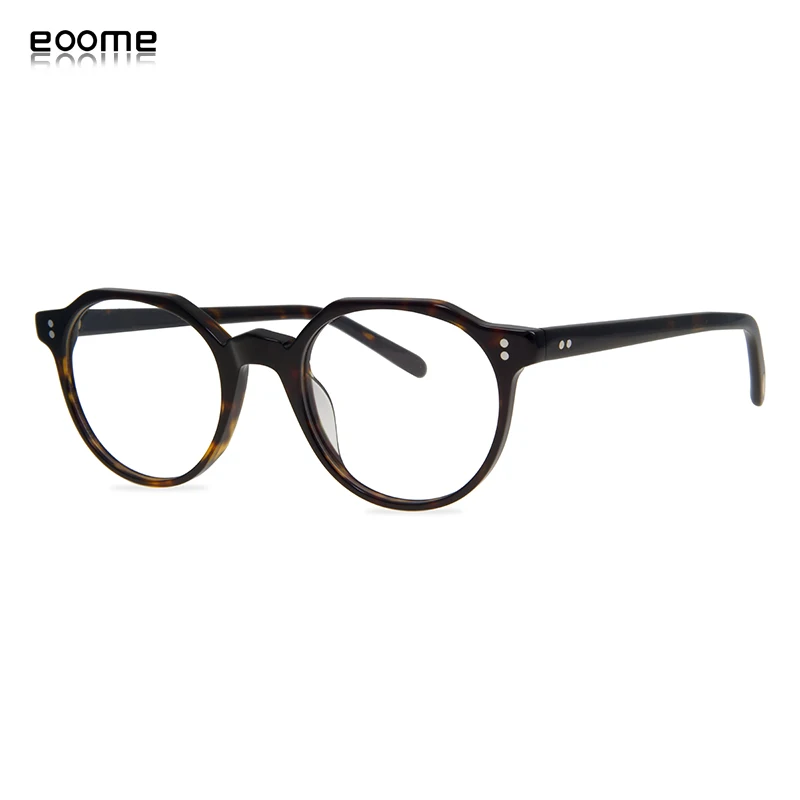 

Eoome 2019 New arrival fashion hot selling High quality Unisex optical eyewear Acetate luxury square round shape fast delivery