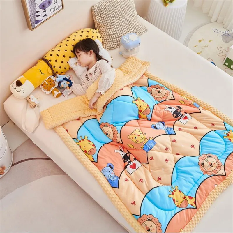 110x150cm Thick Baby Kids Blanket For Bed Winter Warm Blanket 4 Season Kids 3d Raised Bedding Blanket Quilt 8 Patterns