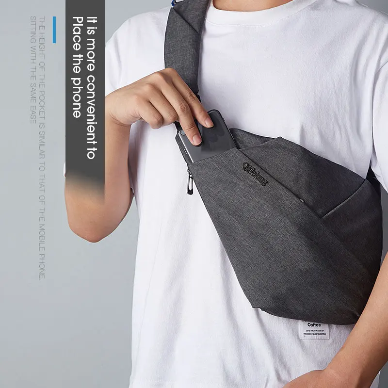 Imagem -04 - Nova Arma de Armazenamento Digital Bolsa de Ombro Compacto Bolsas de Homem Pessoal Close-fitting Versátil Viagem Mensageiro Bolsas 2023