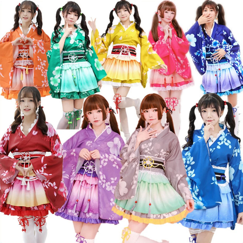 Love live Nozomi Summer Festival Awaken GokuRakuJoudo Tojo Honoka Kousaka Maki Nishikino Nico Yazawa Cosplay Costume Kimono Suit