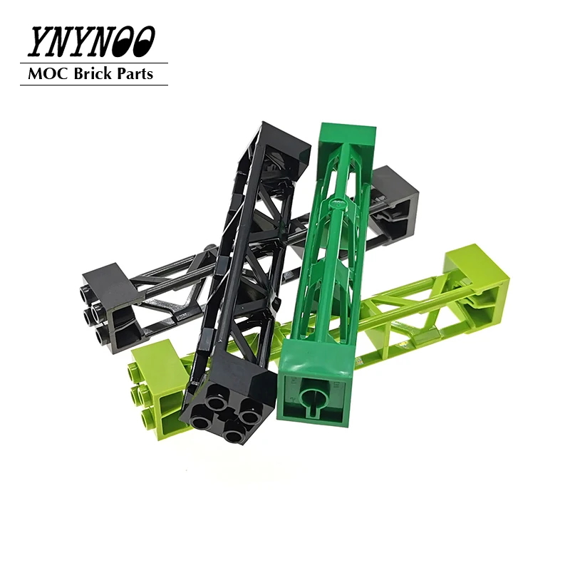 10-50Pcs MOC Supports, Girders and Cranes Parts 95347 Support 2x2x10 Girder Triangular Vertical Building Blocks City Bricks Toys