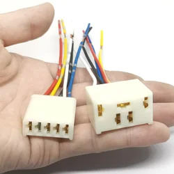2 Pcs Socket 5 Pin Car Window Switches Controller Control Adapter Plug Holder Connector