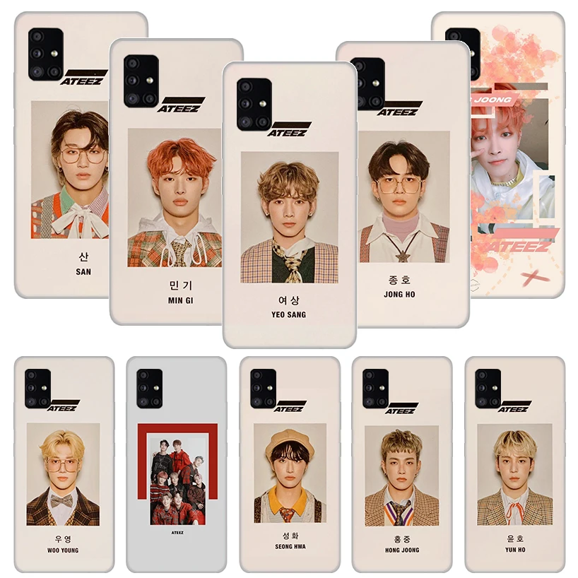 Ateez Kpop Song Mingi Phone Case Cover For Samsung Galaxy A55 A54 A52 A53 A15 A14 A12 A13 A25 A24 A22 A23 A35 A34 A32 A33 A04S A