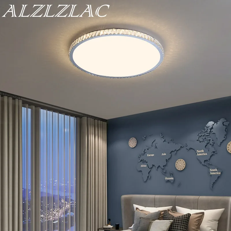 

Modern Led Ceiling Light For Living Room Bedroom Home Decor Dining Room Bedroom Kitchen Indoor Bathroom Crystal Lamp Fixtures