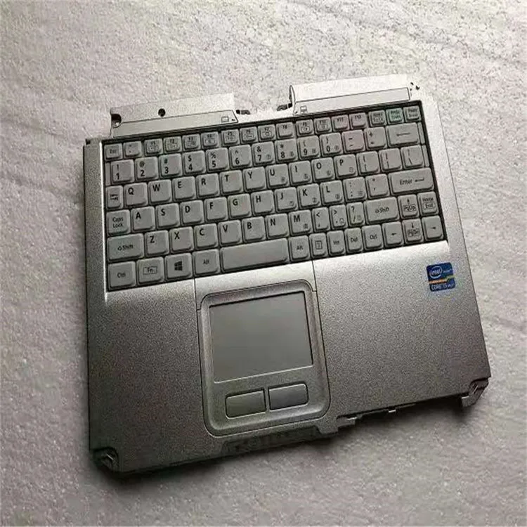 Original 95% new shell for Panasonic cf-c2 cf c2 rugged laptop cover with English keyboard support touchpad cover