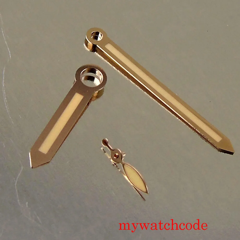 California Vintage Rose Gold Watch Hands Needles Fit ETA 6497 6498 ST3600 3620 Hand Winding Movement Watch Parts Replacements