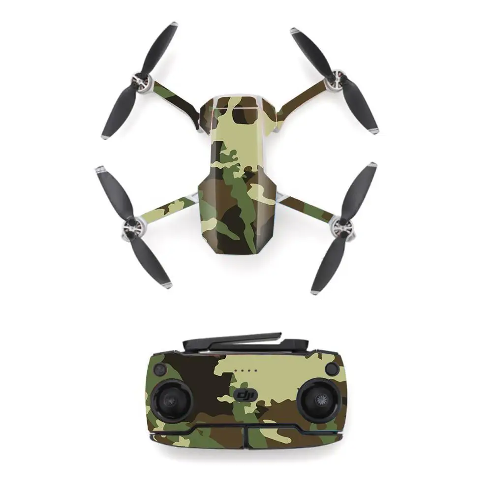 Beautiful Camouflage Style Waterproof skin Sticker for DJI Mavic Mini Drone And Remote Controller Decal Vinyl Skins Cover 5