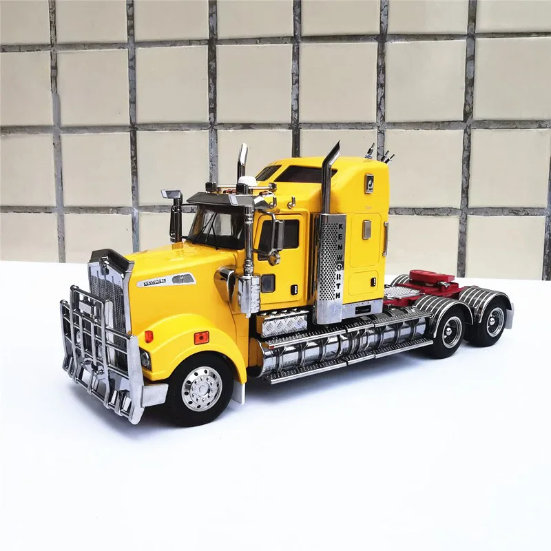 

Diecast 1:32 Scale Australia Trailer Head Truck Model Metal Kenworth T909 Traction Head Alloy Transporter Vehicle Toys Display