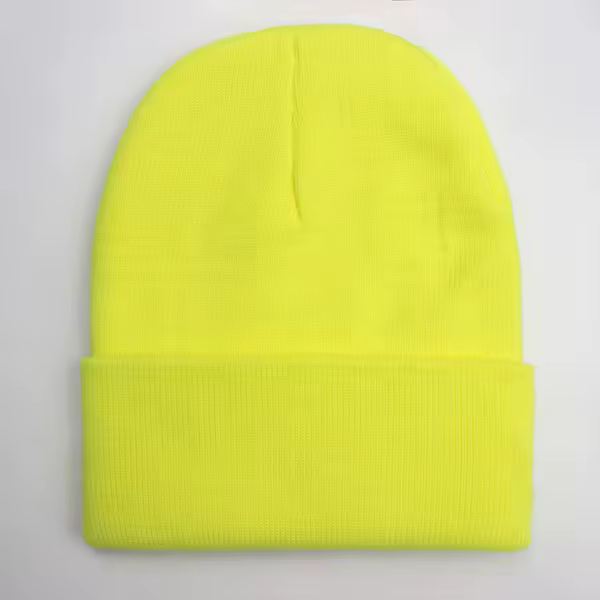 Solid Unisex Beanie Autumn Winter Wool Blends Soft Warm Knitted Cap Men Women SkullCap Hats Gorro Ski Caps 24 Colors Beanies - Image 21