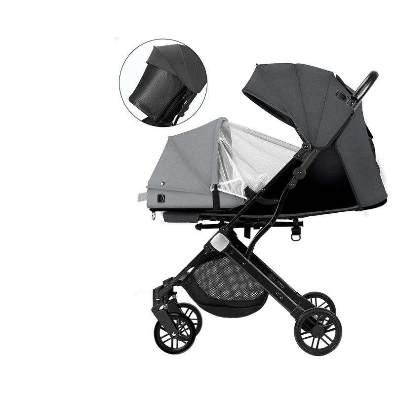 Stroller Lightweight Foldable Sit Lying High Landscape Shock Absorber Good Baby Child Child Stroller Pocket Umbrella Car