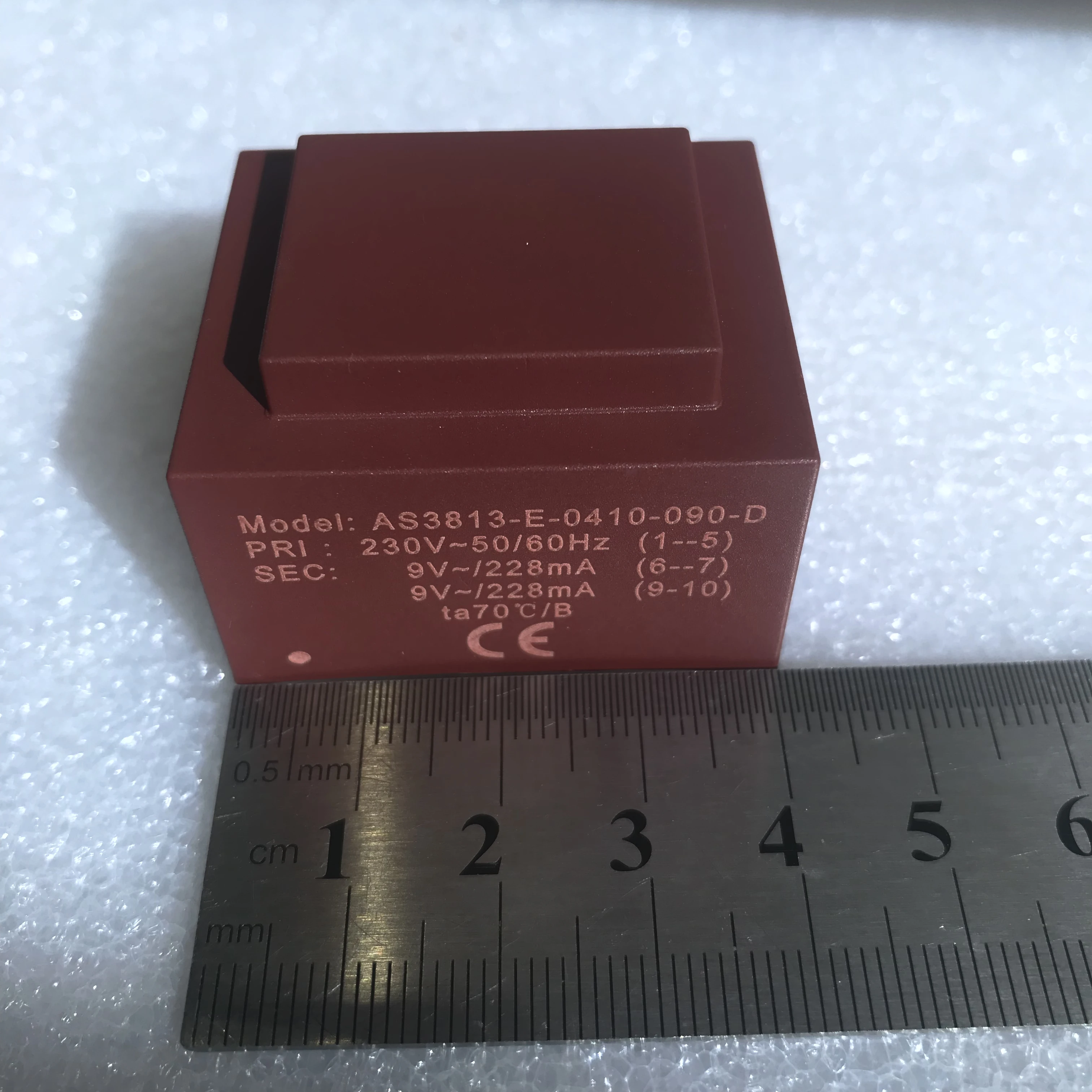 100%New AS3813-E-0410-090-D AS3813-E 230V~50/60Hz 9V~228ma high quality transformer