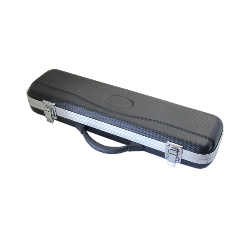 

16 Hole C Flute Box with foam inside hard plastic protective case for flute
