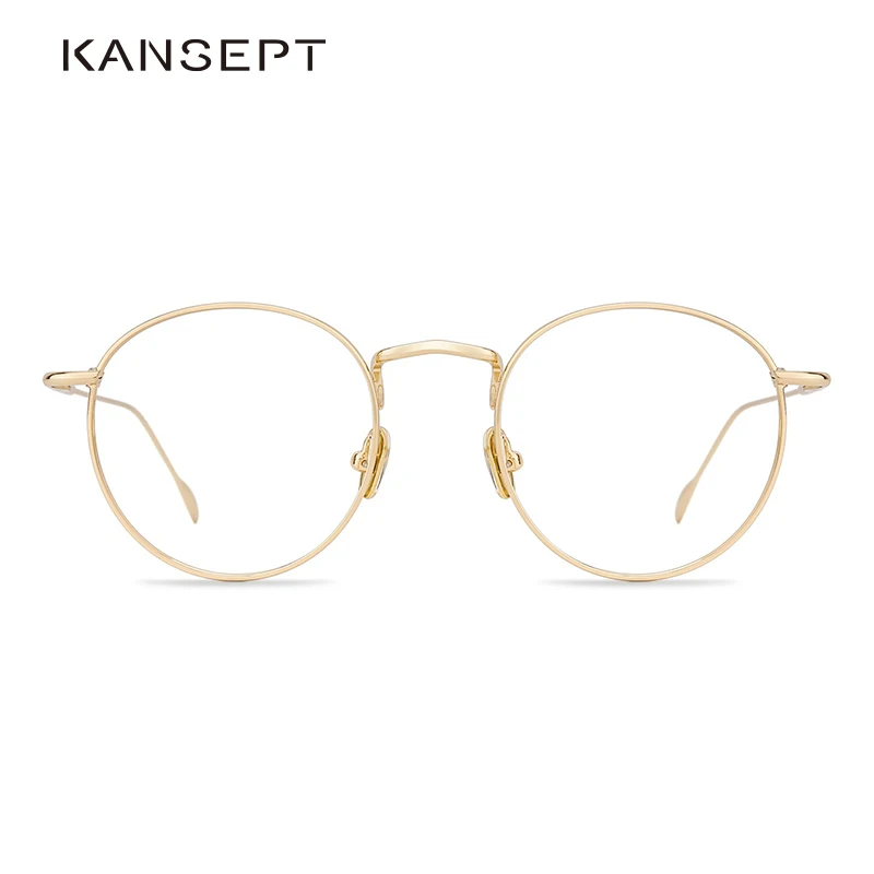 Metal Women Men Round Retro Eye Glasses Frames For Women Vintage Spectacles Transparent Eyeglasses Fashion High Quality#M5211