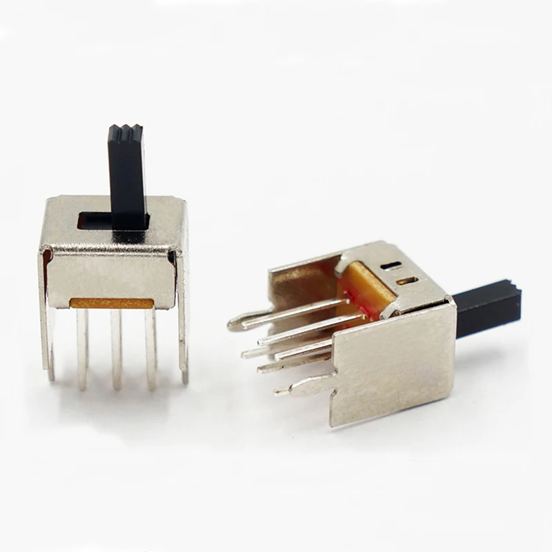 10Pcs SS22D07สลับสวิทช์สวิทช์มินิสไลด์6pin