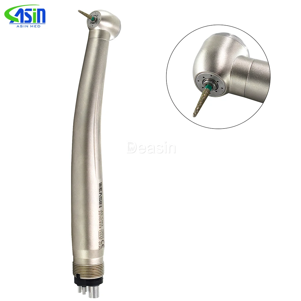 Max Plus M3 Dental High Speed Handpiece 8 Spray Dental Handpiece Air Turbine Ceramic Borden/Midwest 2/4Holes B2/M4