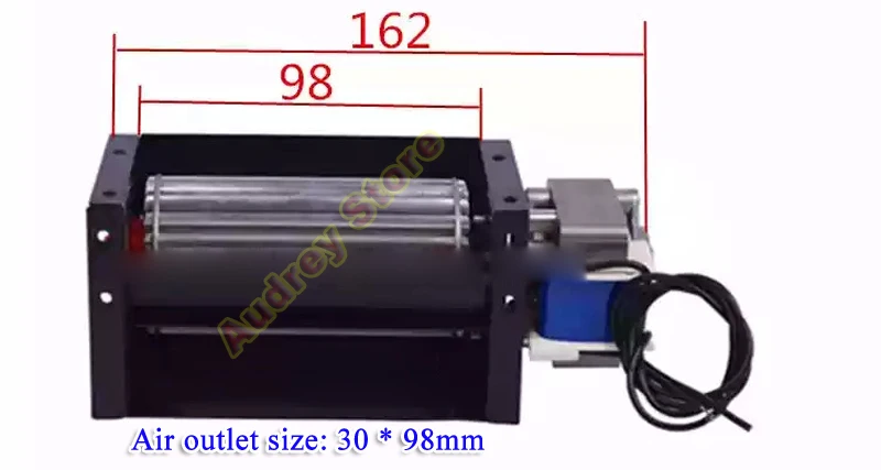 5090 110V 220V Small sized large air volume drum type cross flow fan Cabinet cooling air blower