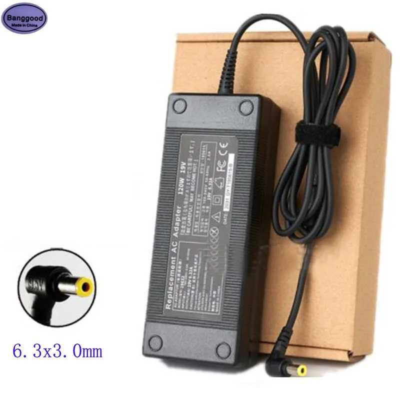 19V 6.32A 120W 6.3x3.0mm Laptop AC Power Adapter Charger for Lenovo C320R4 C440 C320 C340 57311576 41A9734 ADP-120ZB BB 36001857