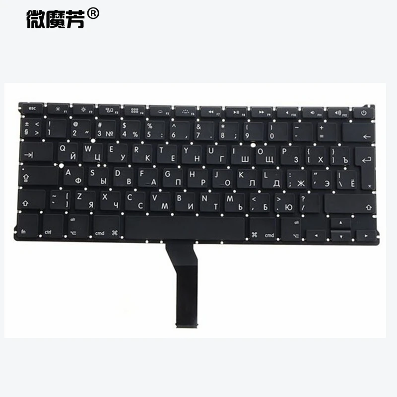 

Russian RU New Laptop Keyboard for Macbook Air 13"A1466 A1369 Keyboard MD231 MD232 MC503 MC504 2011-15 Years