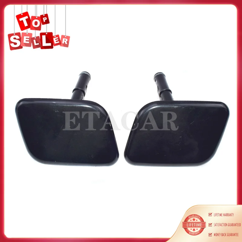 2pcs Headlight Washer Cap 98680-3J000 (LH) & 98690-3J000 (RH)  For IX55 Veracruz 2007 2008 2009 2010 2011 2012 2013 2014 2015