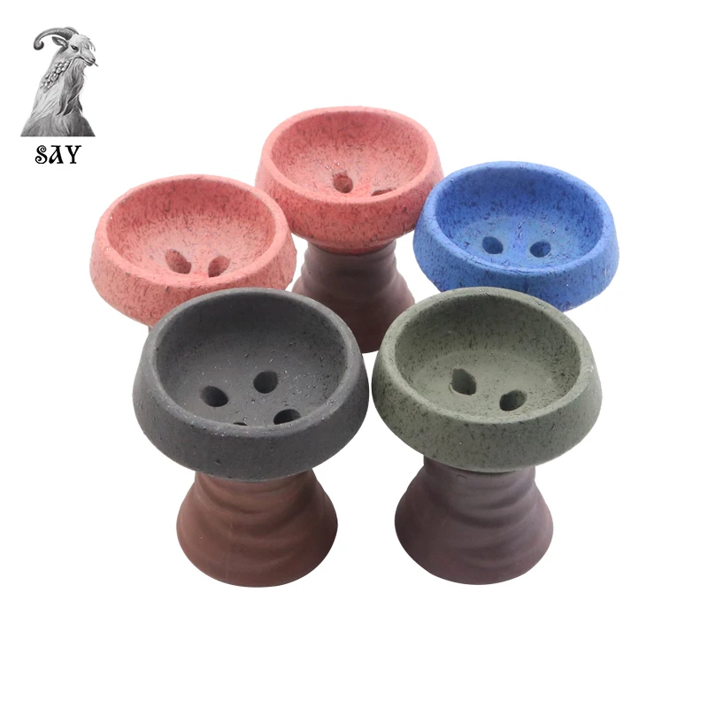 

SY 1PC Shisha Tobacco Bowl Hookah Chicha Narguile Accessories Sheesha Ceramics Shisha Bowl