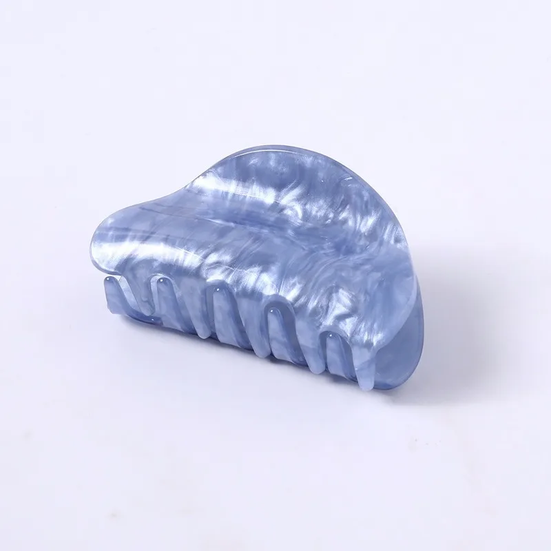 Vintage Hair Clips for Girls Claw Clip New Marble Textured Barrette Crab Hair Clips for Women Acrylic Hair Clip Hair Accessories