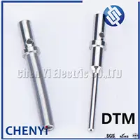 20 Uds. Pasadores de terminales serie DTM 0462-201-20141/AT62-201-20141 0460-202-20141 Terminal sólido de acero inoxidable Pin Deutsch 20 AWG