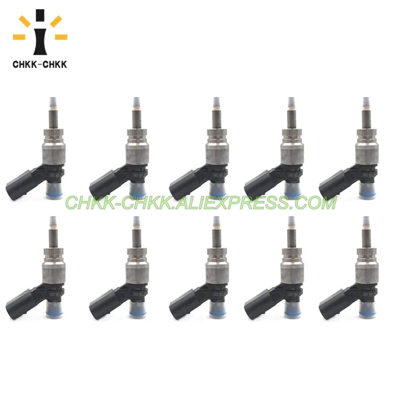 CHKK-CHKK 6/10pcs 06E906036C FJ1022 GDI Renovation fuel injector for AUDI A4 / A6 / S6 / S8 3.2L 5.2L