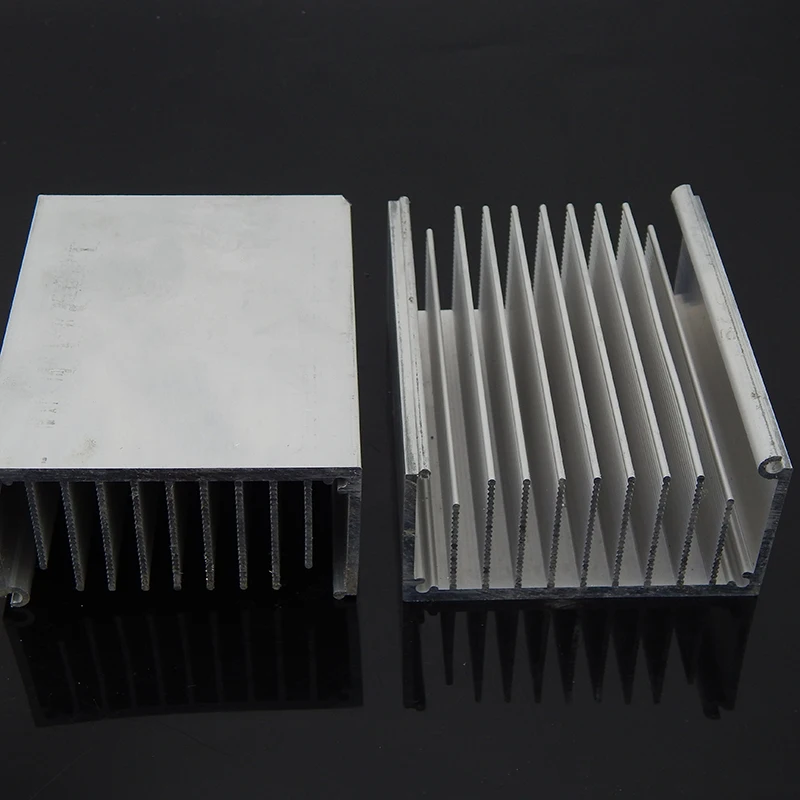 DIY 8CM FAN Mating Wind Tunnel Radiator Heatsink High Power Circuit Heat Dissipation 100*80*80mm