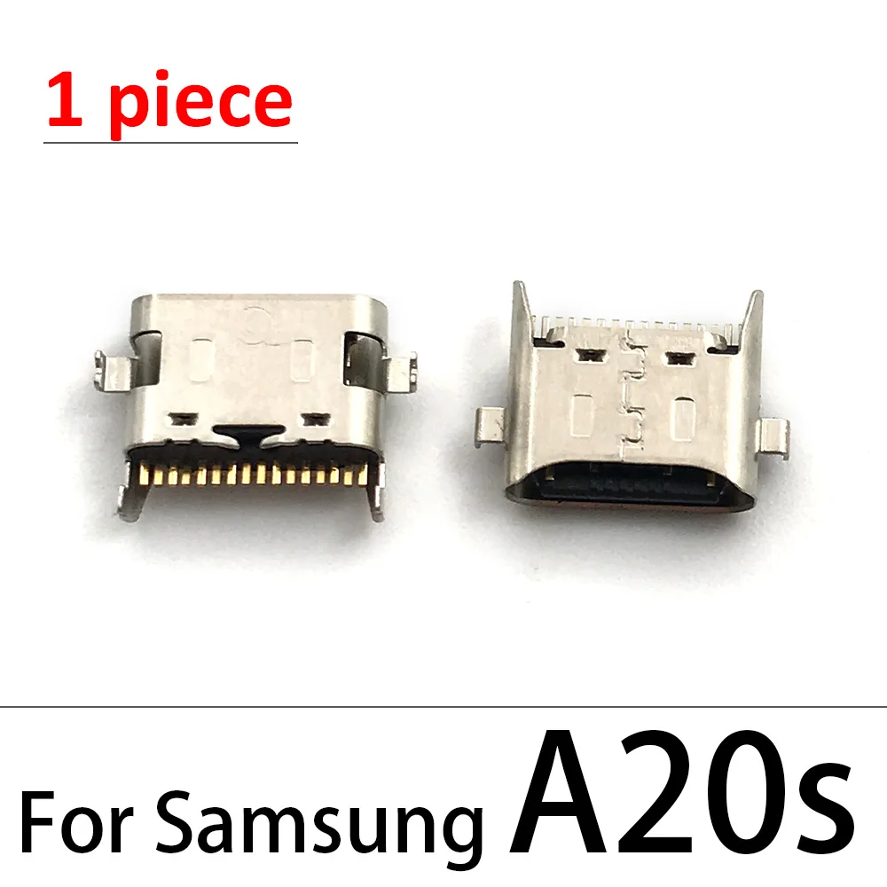 2Pcs Type-C USB Charger Jack Connector Charging Port For Samsung A20 A30 A50 A70 A51 A71 A21s A01 A30s A50s A20s A11 A21 A31 A52