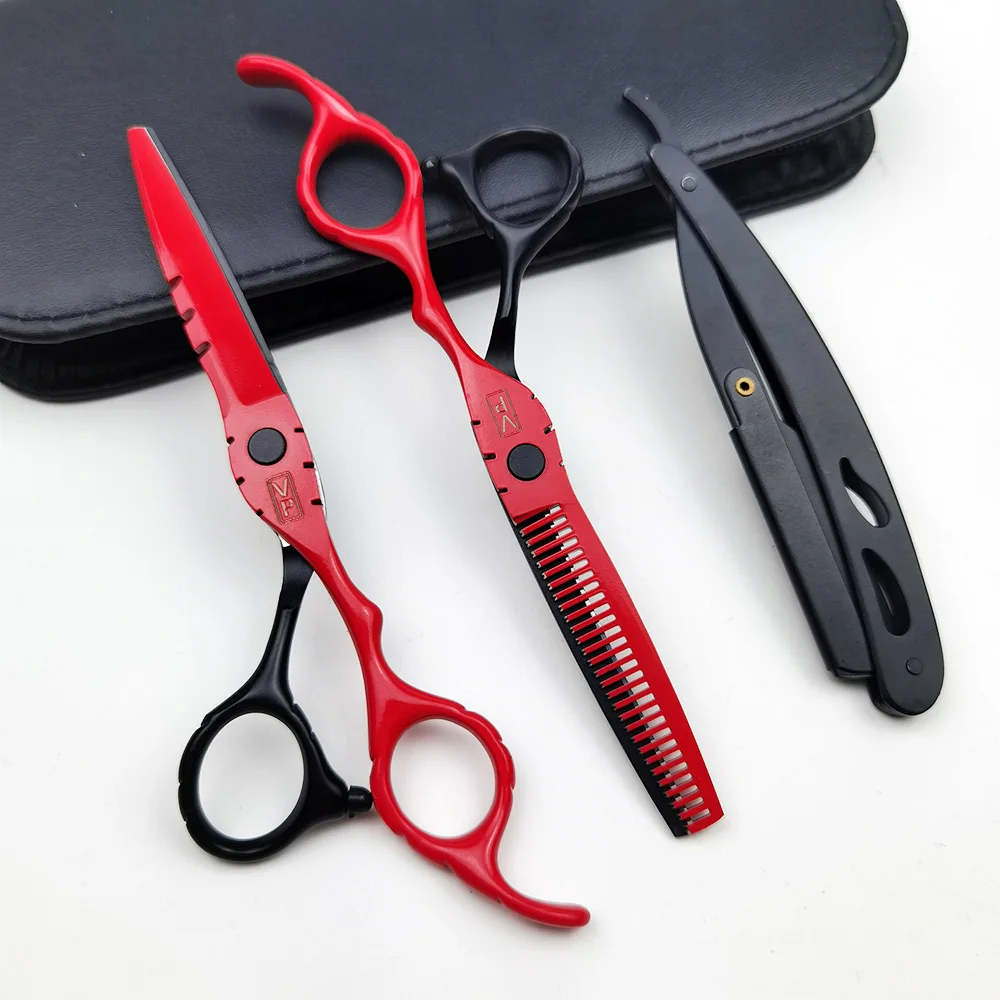 

6" JP 440C Professional Hairdressing Scissors Cutting Shears Thinning Scissors Salon Hair Scissors Right Hand Barber Scissors