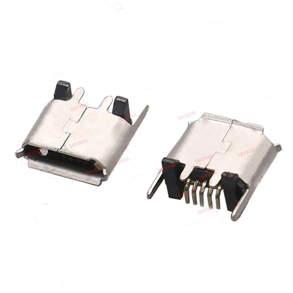 2-10 pces micro mini usb jack tomada porto de carregamento doca para alpha 200 garmin edge 820 garmin borda 520 5p conector substituição