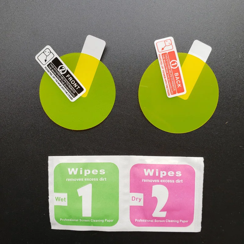 3pcs TPU 부드러운 투명 보호 필름 가드 잡아 mi KW10 스마트 시계 여성 Smartwatch 화면 보호기 커버 보호