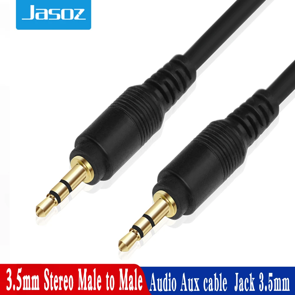 Jack Cắm Cáp Aux 3.5Mm Đực Cáp Âm Thanh 3.5Mm Jack Cắm JBL Xiaomi Oneplus Tai Nghe Dây Loa xe Dây Aux 1.35M 2.7M