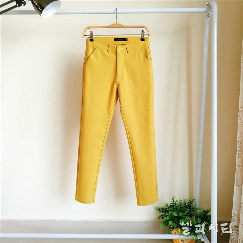 Women Office Leggings Pencil Pants Elegant Spring Casual Trousers Stretch Large Size 4xl Spodnie Skinny Ankle-length Pantalone