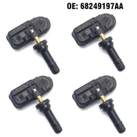 Sensor de monitoreo de presión de neumáticos TPMS para coche 4 Uds. 68249197 AA 434MHZ para Dodge Ram 2013-2020 para Jeep Cherokee para Ram 1500