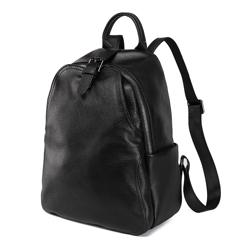 Backpack Women 2022 New Soft Leather Backpack Trendy Top Layer Cowhide