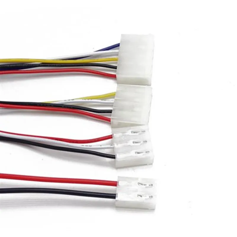 5pcs CH5.08 22AWG 2/3/4/5/6/7/8/9/10Pin 5.08mm Pitch 20cm long Electronic Cable Terminal Housing Connector Plug Wire Harness