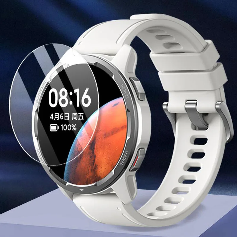 Xiaomi Mi 시계 색상 2 스포츠 스마트 워치 Color2 화면 보호기 액세서리에 대 한 5pcs TPU 소프트 지우기 보호 필름 전체 커버