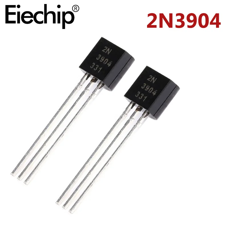 50 sztuk 2N3904 3904 Tranzystor NPN 0,2A 40V TO-92 Nowy oryginał