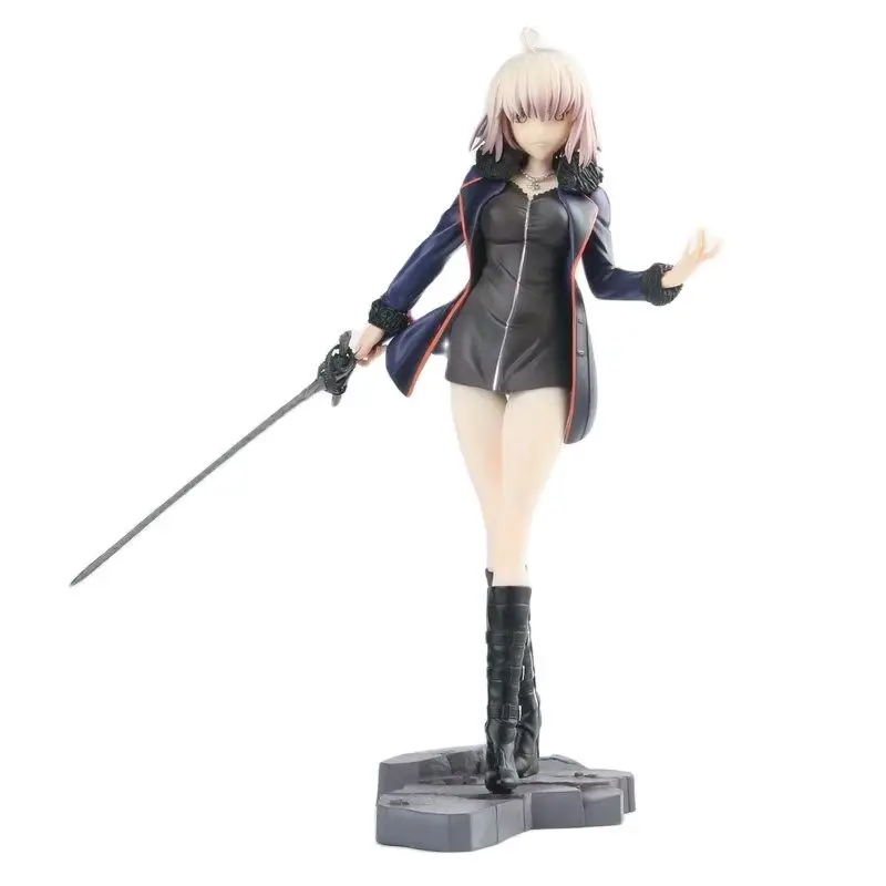 Anime Avenger Jeanne d\'Arc Alter Casual Ver. Figuras de acción de PVC pintadas a escala 1/7, modelo de colección, juguetes, muñeca