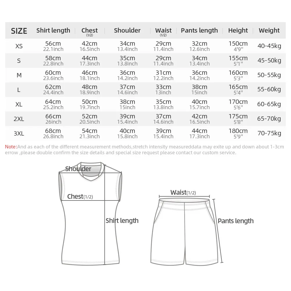 Women\'s Breathable Sleeveless Volleyball Jersey Set Quick-dry Volleyball Uniform Team Game Competition Training Sportswear