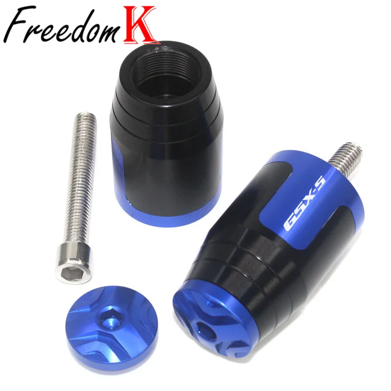 Motorcycle Handlebar Grips End Handle Bar Cap End Plug For GSX-S GSXS 125 150 750 1000/F/ABS GSX-S125 GSX-S750 GSX-S1000