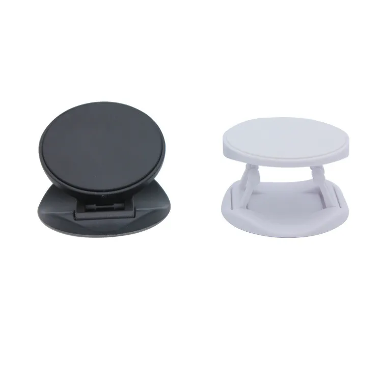 다채로운 빈 소재 라운드 휴대폰 접이식 스트레치 브래킷, 전화 홀더, 2 개