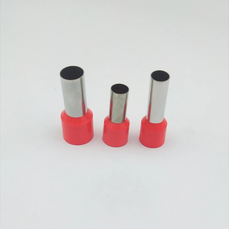 100Pcs tube Pre-Insulating Terminal E2516,E1618,E1612