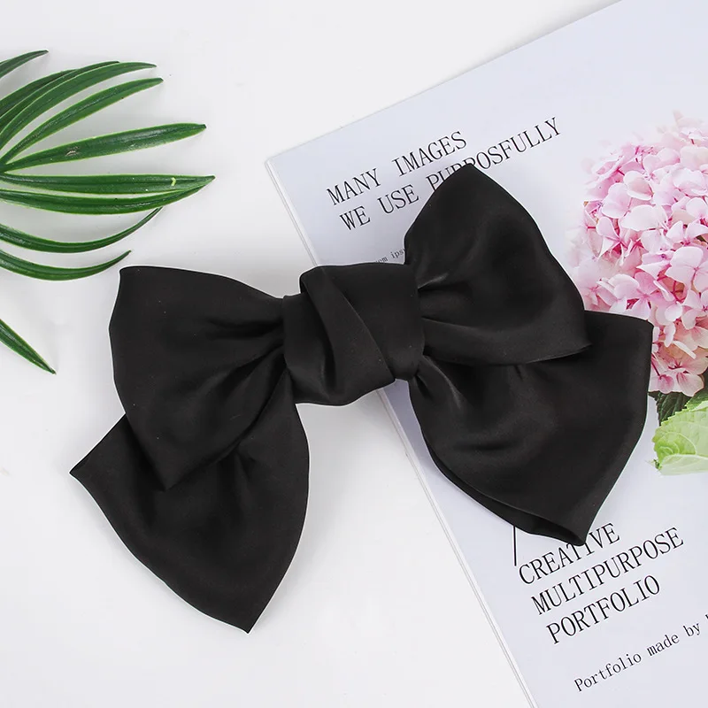 Lystrfac Baru Retro Beludru Busur Rambut Klip Wanita Fashion Musim Gugur Musim Dingin Busur Gadis Rambut Aksesoris Rambut Jepit Rambut Ikatan Simpul Jepit Rambut