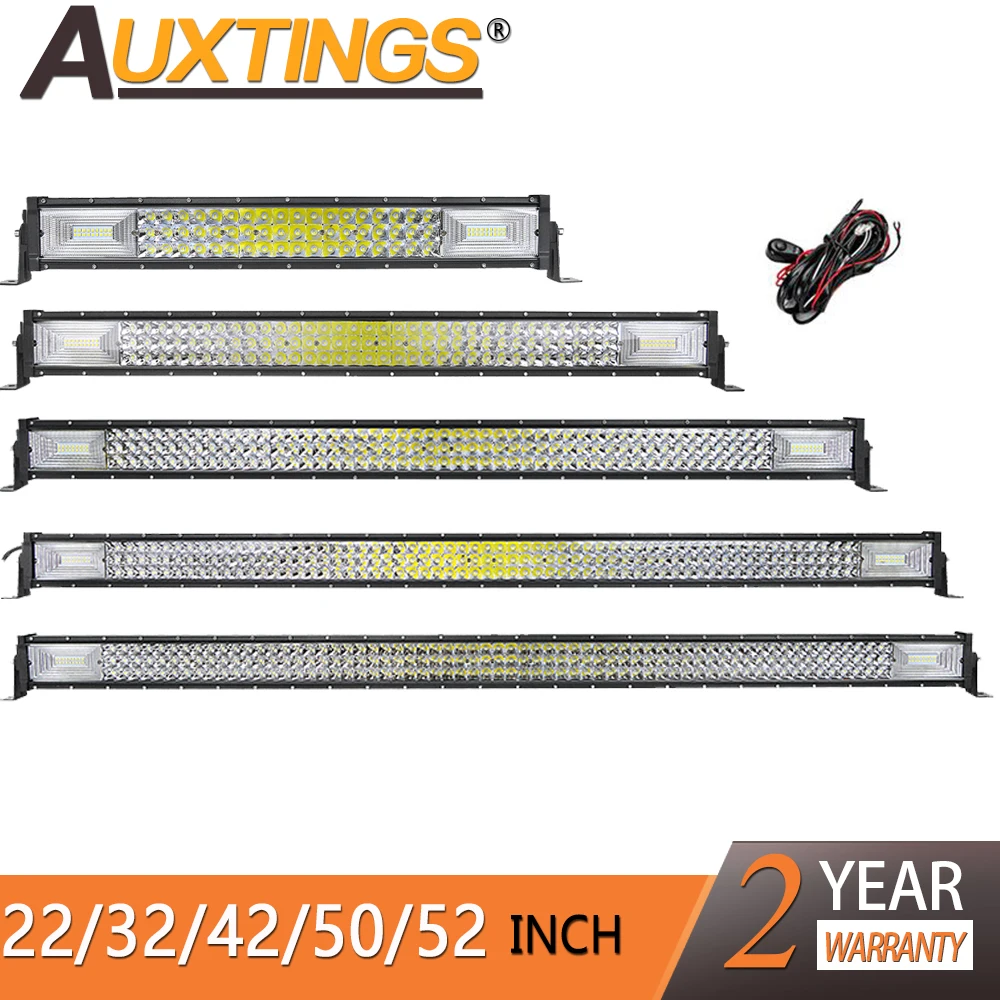 Auxtings 7D Led Bar Tir-Row 22