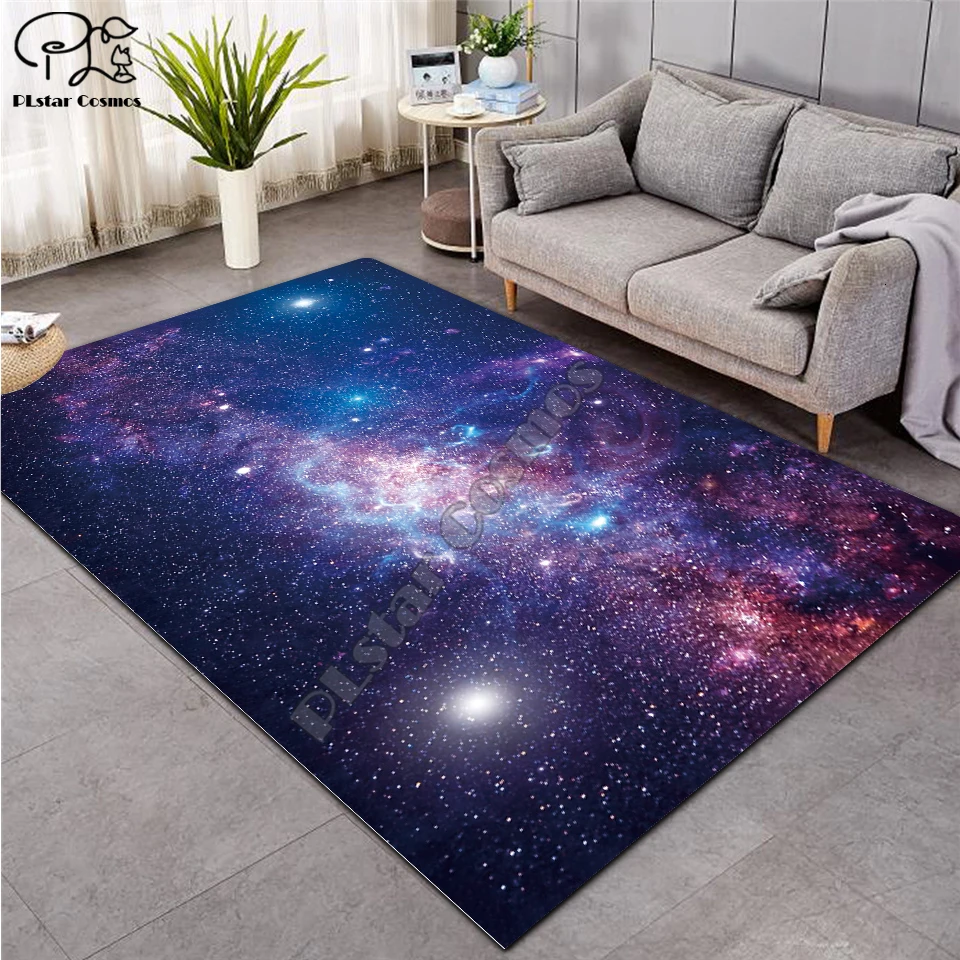 

galaxy mats kids 3D Printed Carpet Hallway Doormat Anti-Slip Bathroom Carpets Kids Room Absorb Water Kitchen rug